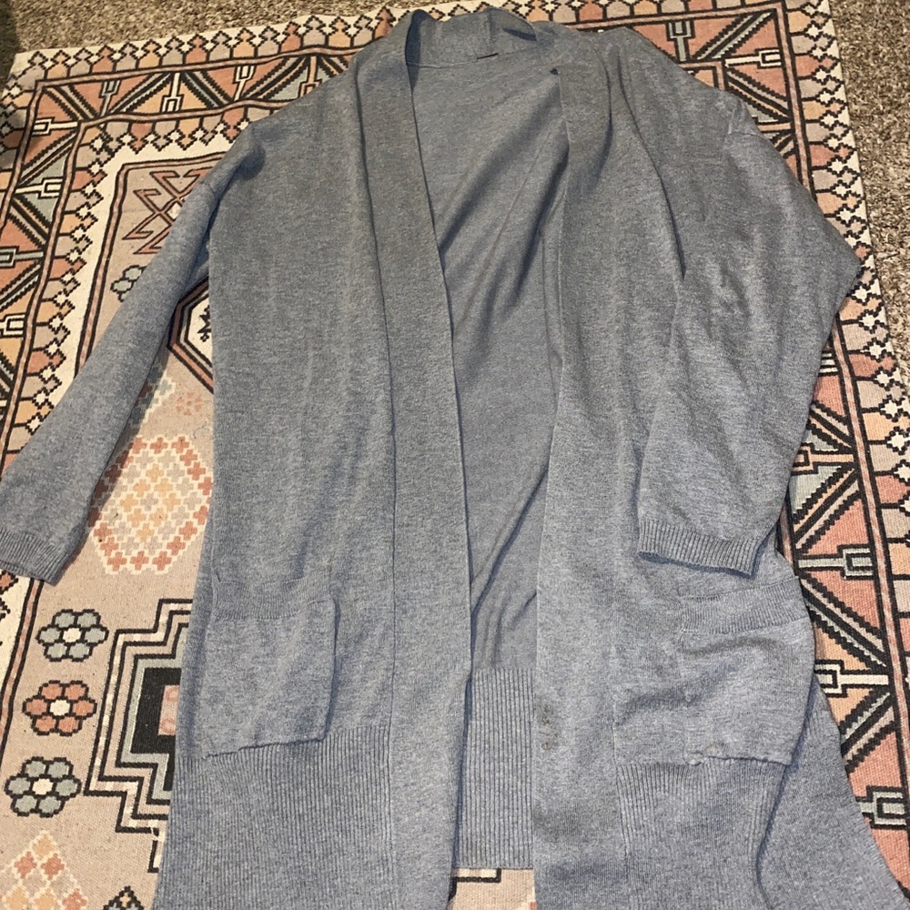 Poof! Brand grey cardigan